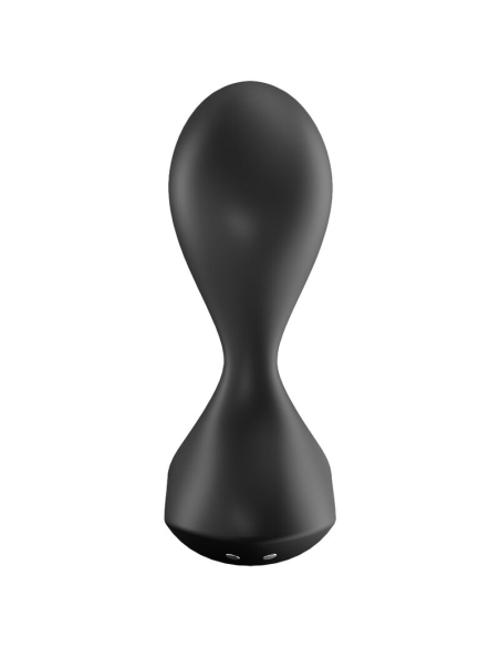 SATISFYER - SWEET SEAL PLUG VIBRADOR APP NEGRO