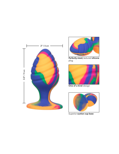 CALEXOTICS - CHEEKY LARGUE SWIRL PLUG ANAL