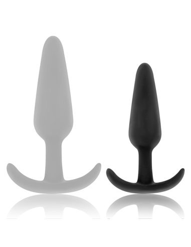 BLACKandSILVER - HANSEL PLUG ANAL SILICONA CON ASA PEQUEÑO