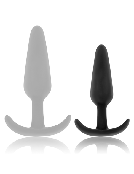 BLACKandSILVER - HANSEL PLUG ANAL SILICONA CON ASA PEQUEÑO