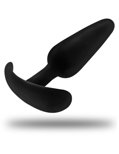 BLACKandSILVER - KAEL PLUG ANAL SILICONA CON ASA MEDIANO