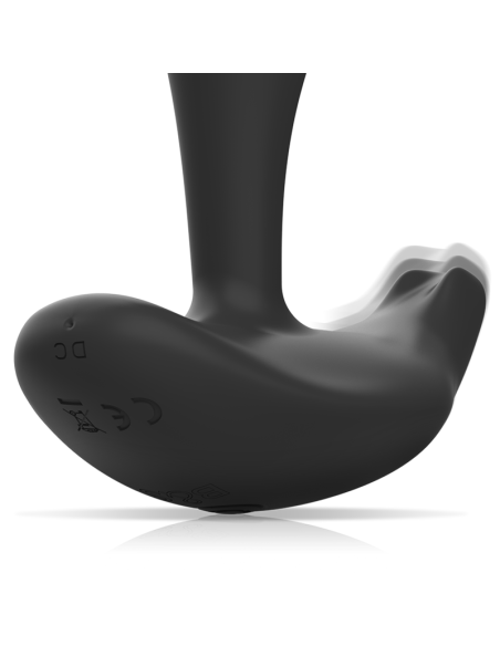 BLACKandSILVER - DWAYNE PLUG ANAL SILICONA CONTROL REMOTO