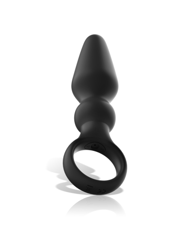 BLACKandSILVER - OZZY POTENTE VIBRADOR PLUG ANAL SILICONA
