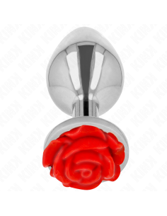 KINK - PLUG ANAL ROSA ROJA TALLA L