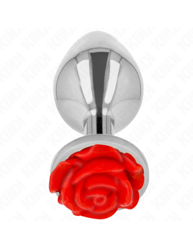 KINK - PLUG ANAL ROSA ROJA TALLA L