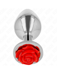 KINK - PLUG ANAL ROSA ROJA TALLA M