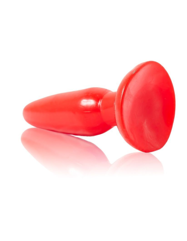 BAILE - PLUG ANAL PEQUEÑO ROJO 15 CM