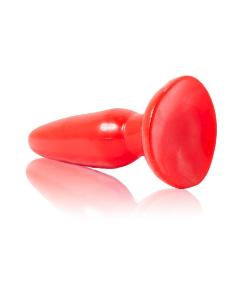 BAILE - PLUG ANAL PEQUEÑO ROJO 15 CM
