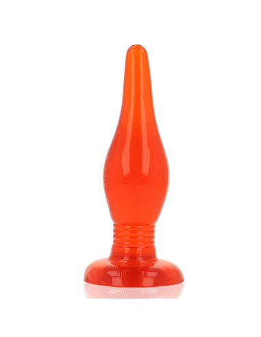 BAILE - PLUG ANAL TACTO SUAVE ROJO 14.2 CM