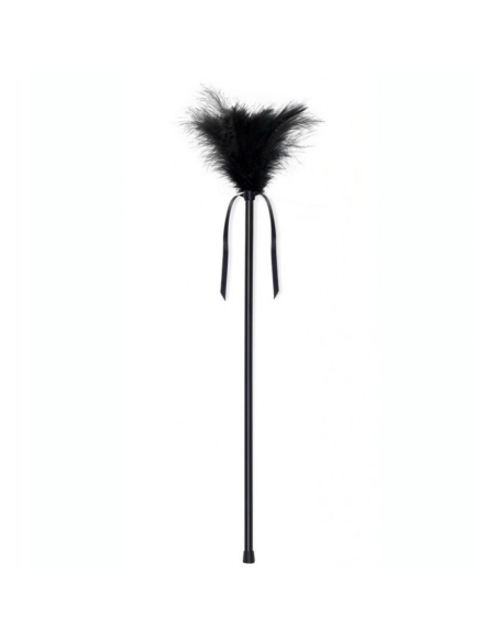 SECRETPLAY - PLUMERO PLUMAS NEGRO 40 CM