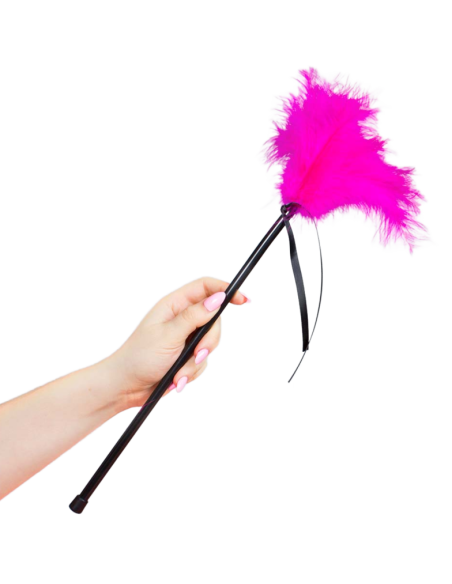 SECRETPLAY - PLUMERO PLUMAS ROSA 40 CM