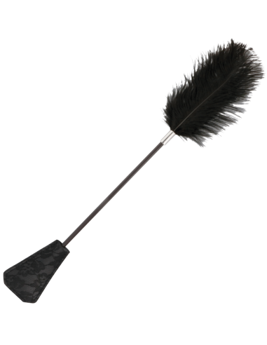 DARKNESS - FUSTA CON PLUMA LOVE NEGRO 56 CM