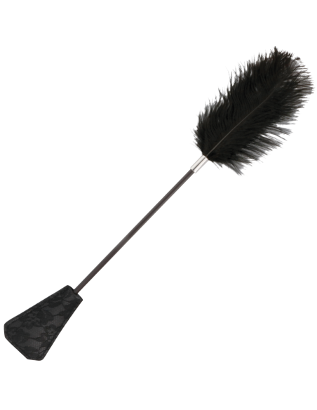 DARKNESS - FUSTA CON PLUMA LOVE NEGRO 56 CM