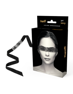 COQUETTE CHIC DESIRE - ANTIFAZ ENCAJE NEGRO CINTA
