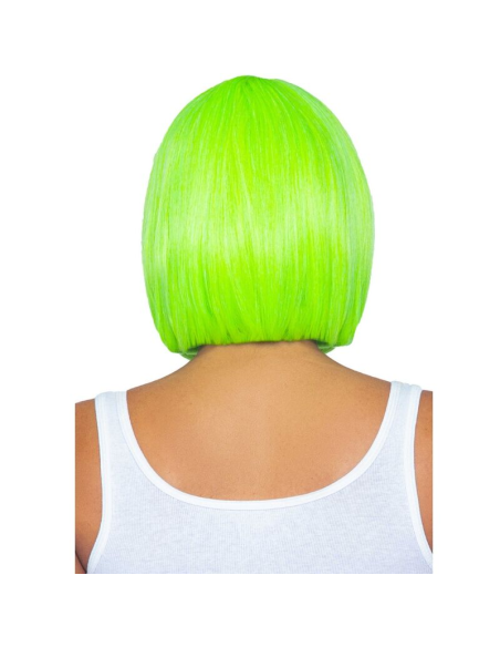 LEG AVENUE - PELUCA BOB FLUORESCENTE VERDE NEON
