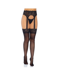 LEG AVENUE - MEDIAS CON LIGUERO OPACAS TALLA ÚNICA