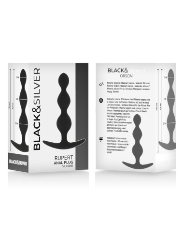 BLACKandSILVER - RUPERT CADENA BOLAS ANALES 10 CM