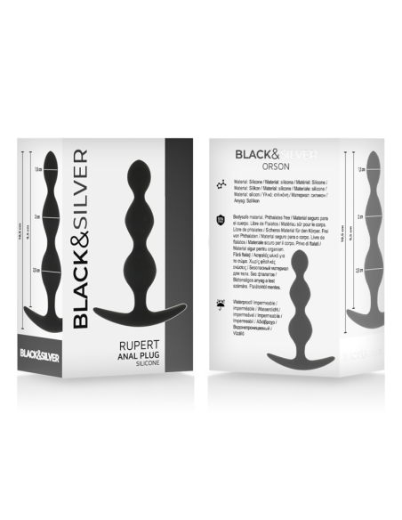 BLACKandSILVER - RUPERT CADENA BOLAS ANALES 10 CM