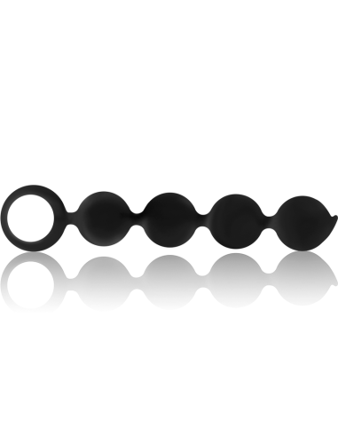 BLACKandSILVER - LENNON ROSARIO ANAL 4 ESFERAS SILICONA 15 CM