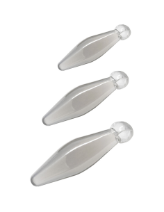 TOYJOY - ANAL PLAY RIMMER DE DEDO 3 PIEZAS TRANSPARENTE