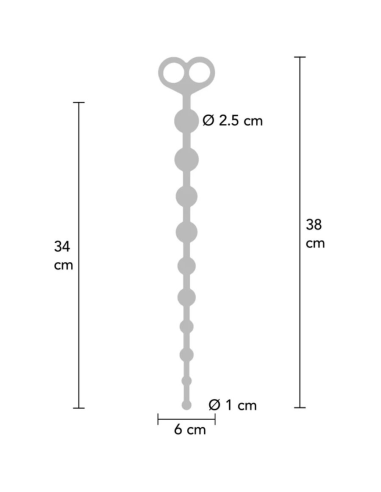 TOYJOY - BOLAS ANALES FLEXIBLES