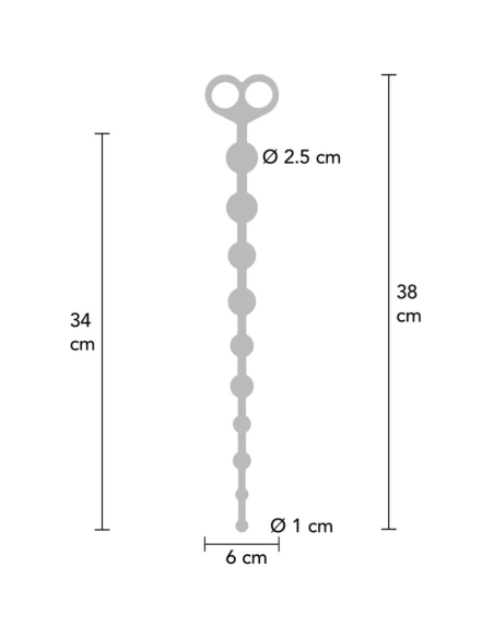 TOYJOY - BOLAS ANALES FLEXIBLES