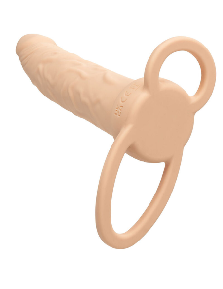 CALEXOTICS - PERFORMANCE MAXX DOBLE PENETRADOR RECARGABLE PIEL CLARO