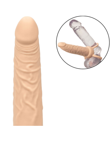 CALEXOTICS - PERFORMANCE MAXX DOBLE PENETRADOR RECARGABLE PIEL CLARO