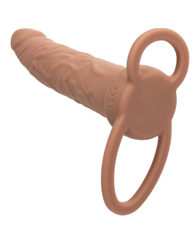 CALEXOTICS - PERFORMANCE MAXX DOBLE PENETRADOR RECARGABLE PIEL MORENO