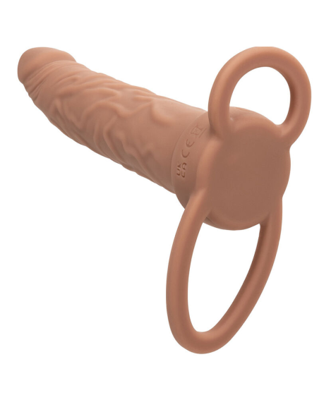 CALEXOTICS - PERFORMANCE MAXX DOBLE PENETRADOR RECARGABLE PIEL MORENO