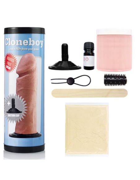CLONEBOY - DILDO and SUCTION CAP ROSA