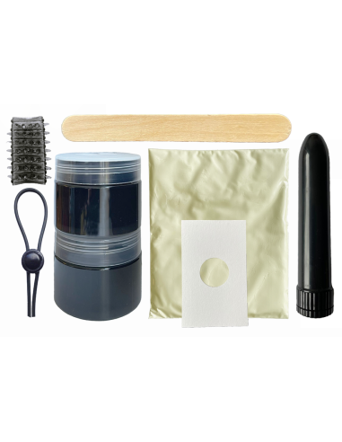 CLONEBOY - KIT CLONADOR DE PENE CON VIBRACIÓN NEGRO