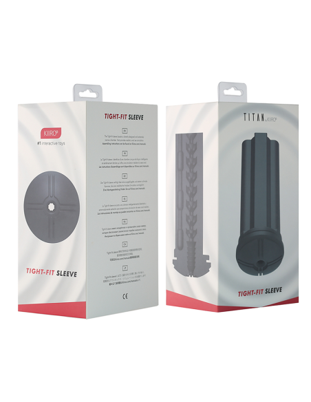 KIIROO - TITAN FUNDA MASTURBADOR ANAL AJUSTE MAXIMO