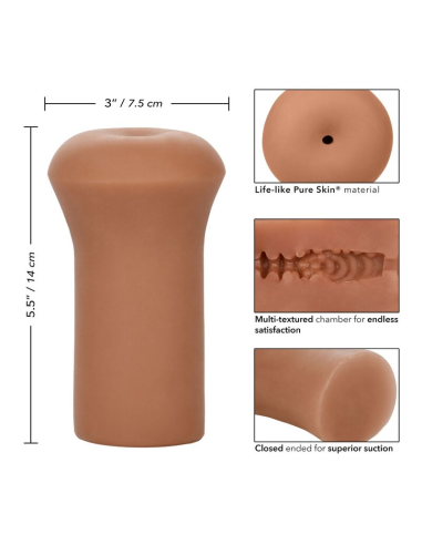 CALEXOTICS - MASTURBADOR BOUNDLESS STROKER COLOR CARAMELO