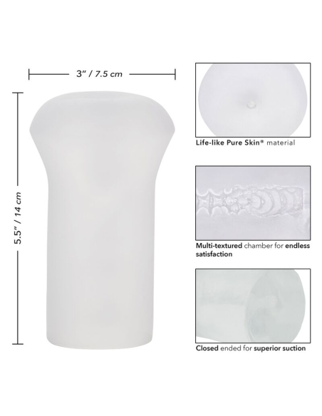 CALEXOTICS - MASTURBADOR BOUNDLESS STROKER TRANSPARENTE