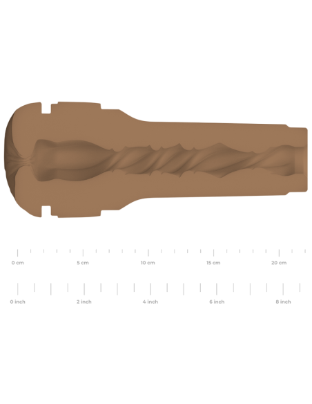 KIIROO - FEEL STROKER GENERIC BUTT MASTURBADOR - MID BROWN