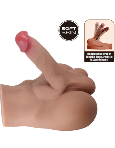 CRAZY BULL - RHYNE TRASERO MASTURBADOR REALÍSTICO NATURAL