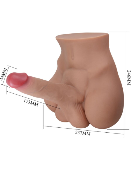 CRAZY BULL - RHYNE TRASERO MASTURBADOR REALÍSTICO NATURAL