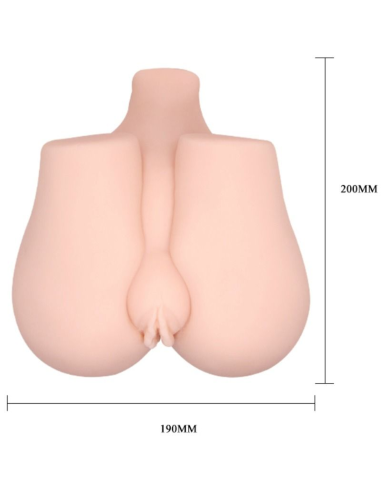 CRAZY BULL - VAGINA Y ANO REALÍSTICOS CON VIBRACIÓN POSICIÓN 3