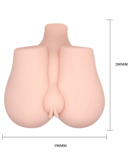 CRAZY BULL - VAGINA Y ANO REALÍSTICOS CON VIBRACIÓN POSICIÓN 3