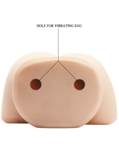 CRAZY BULL - VAGINA Y ANO REALÍSTICOS CON VIBRACIÓN POSICIÓN 4