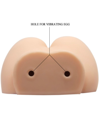 CRAZY BULL - VAGINA Y ANO REALÍSTICOS CON VIBRACIÓN POSICIÓN 6