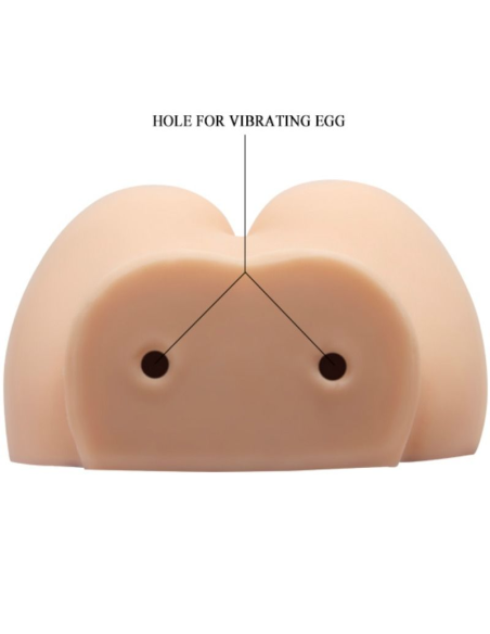 CRAZY BULL - VAGINA Y ANO REALÍSTICOS CON VIBRACIÓN POSICIÓN 6