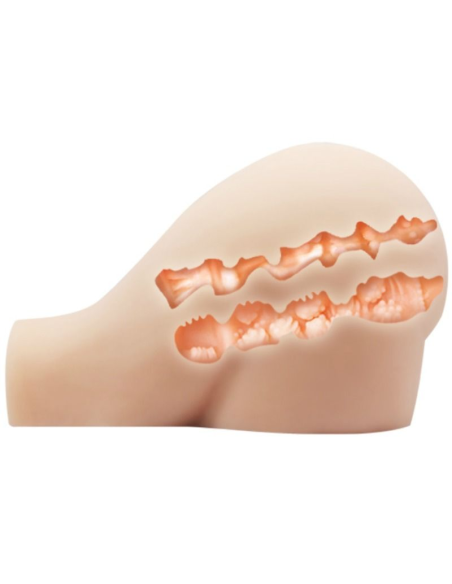 CRAZY BULL - VAGINA Y ANO REALÍSTICOS CON VIBRACIÓN POSICIÓN 8