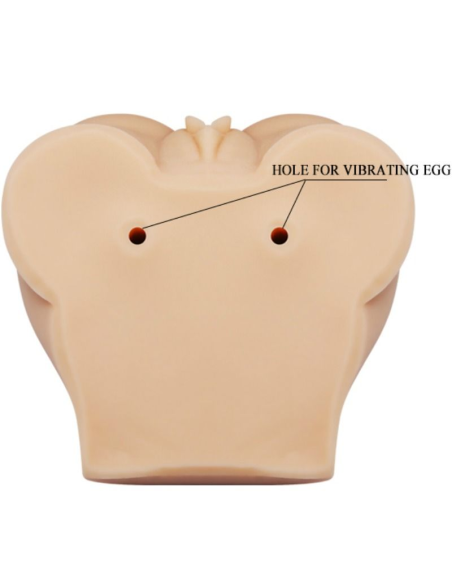 CRAZY BULL - VAGINA Y ANO REALÍSTICOS CON VIBRACIÓN POSICIÓN 8