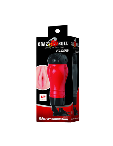 CRAZY BULL - FLORA VAGINA CON BASE MASTURBADOR
