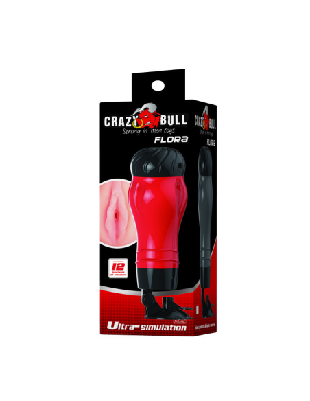 CRAZY BULL - FLORA VAGINA CON BASE MASTURBADOR