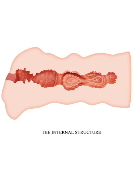 CRAZY BULL - LEILA MASTURBADOR VAGINA 13.5 CM