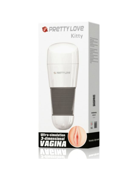 PRETTY LOVE - KITTY MASTURBADOR BLANCO VAGINA