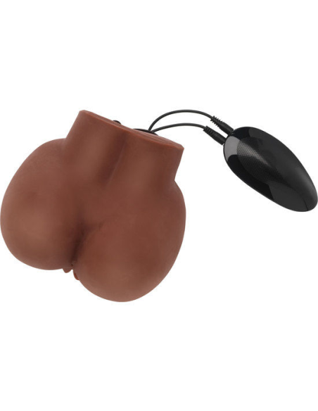 ACT - HOT HONEY RIDER MASTURBADOR CON VIBRADOR BROWN